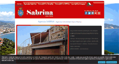 Desktop Screenshot of agenziasabrina.it